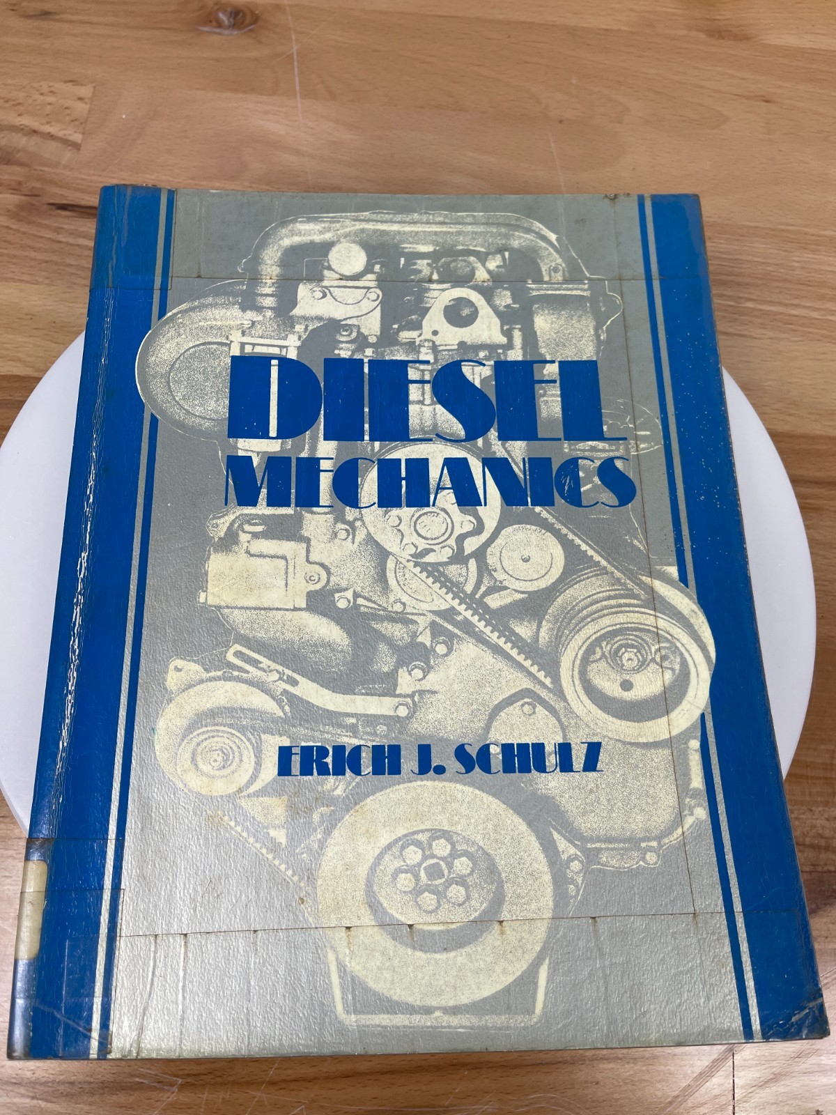 Diesel Mechanics Erich J Schulz 1977 McGraw-Hill Vintage Hardcover Textbook