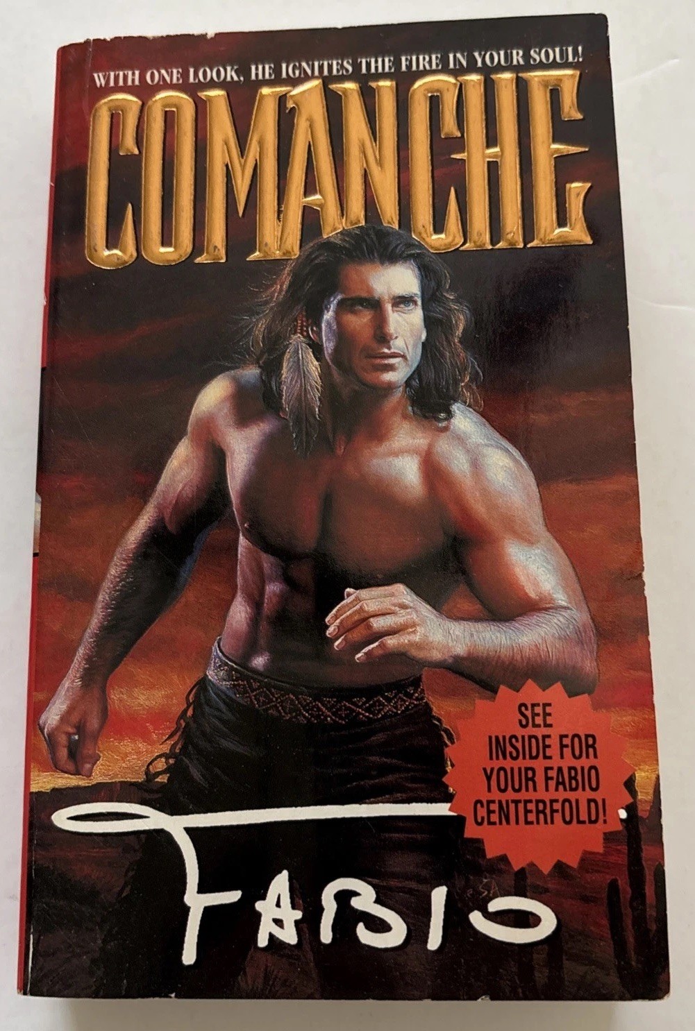 Comanche By Fabio; First Edition, Signed Copy