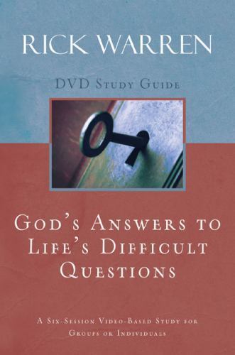 God’s Answers to Life’s Difficult Questions – Rick Warren, 0310326923, paperback