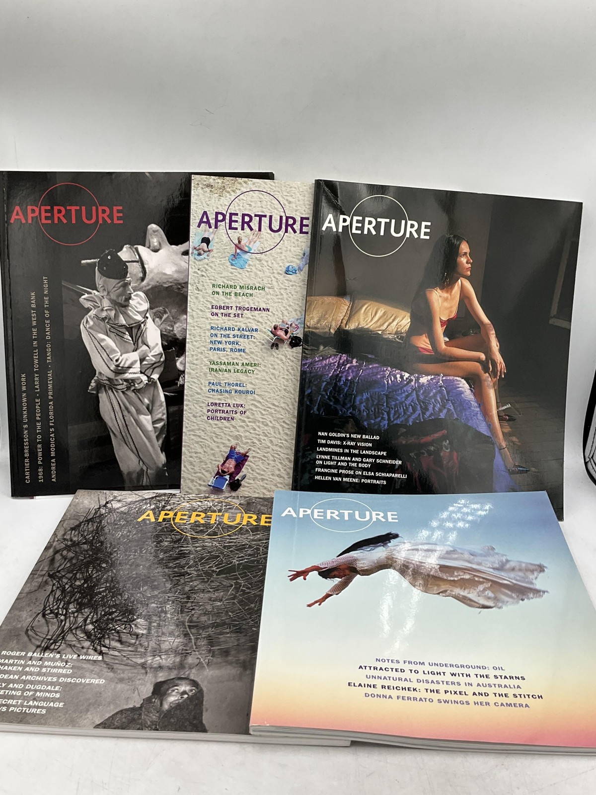 APERTURE Aperture Foundation 5 Issues 171,173,174,175,176 2003-2004 Paperback