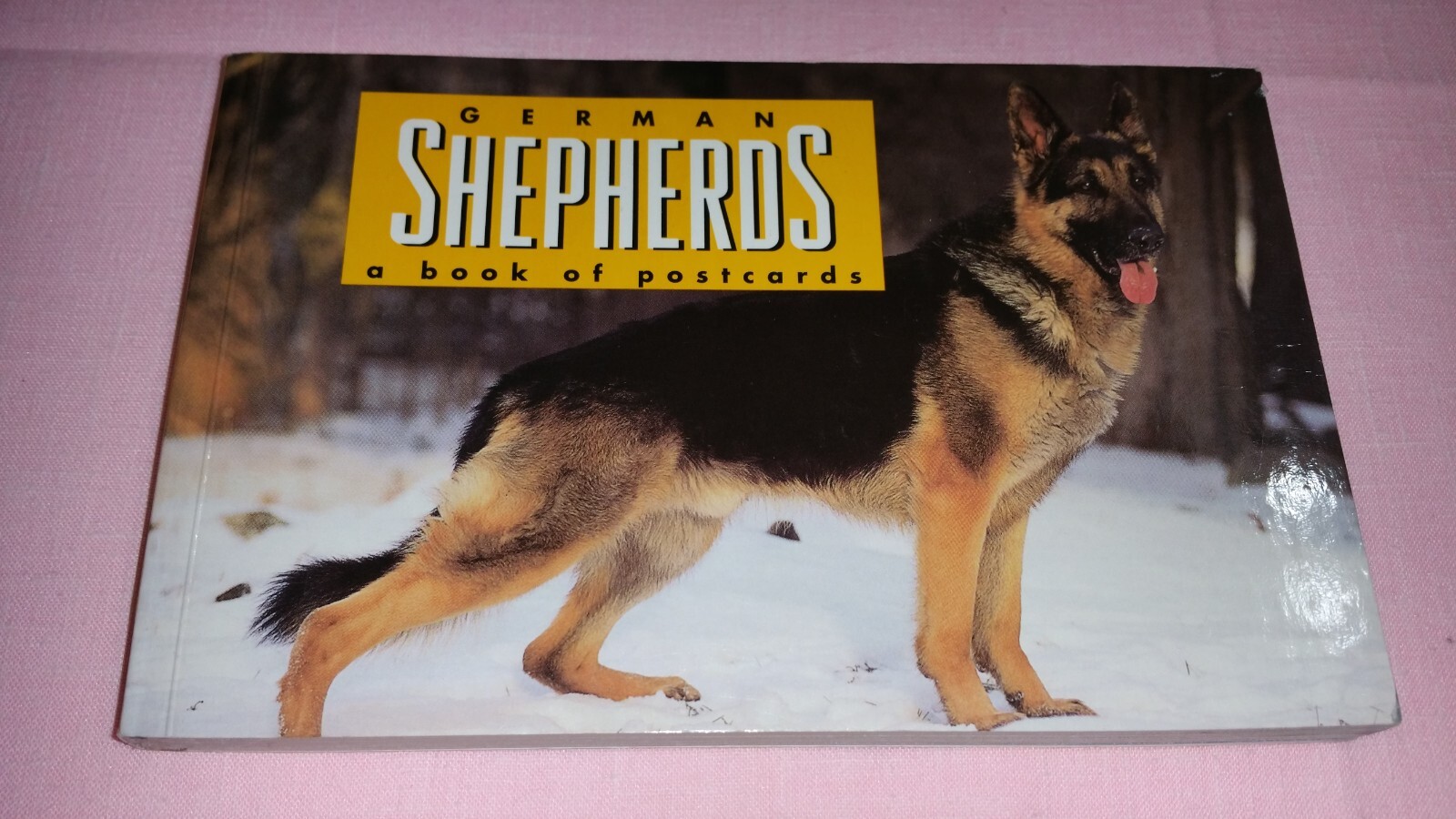 GERMAN SHEPHERDS A BOOK OF POSTCARDS – MISSING 1 POSTCARD