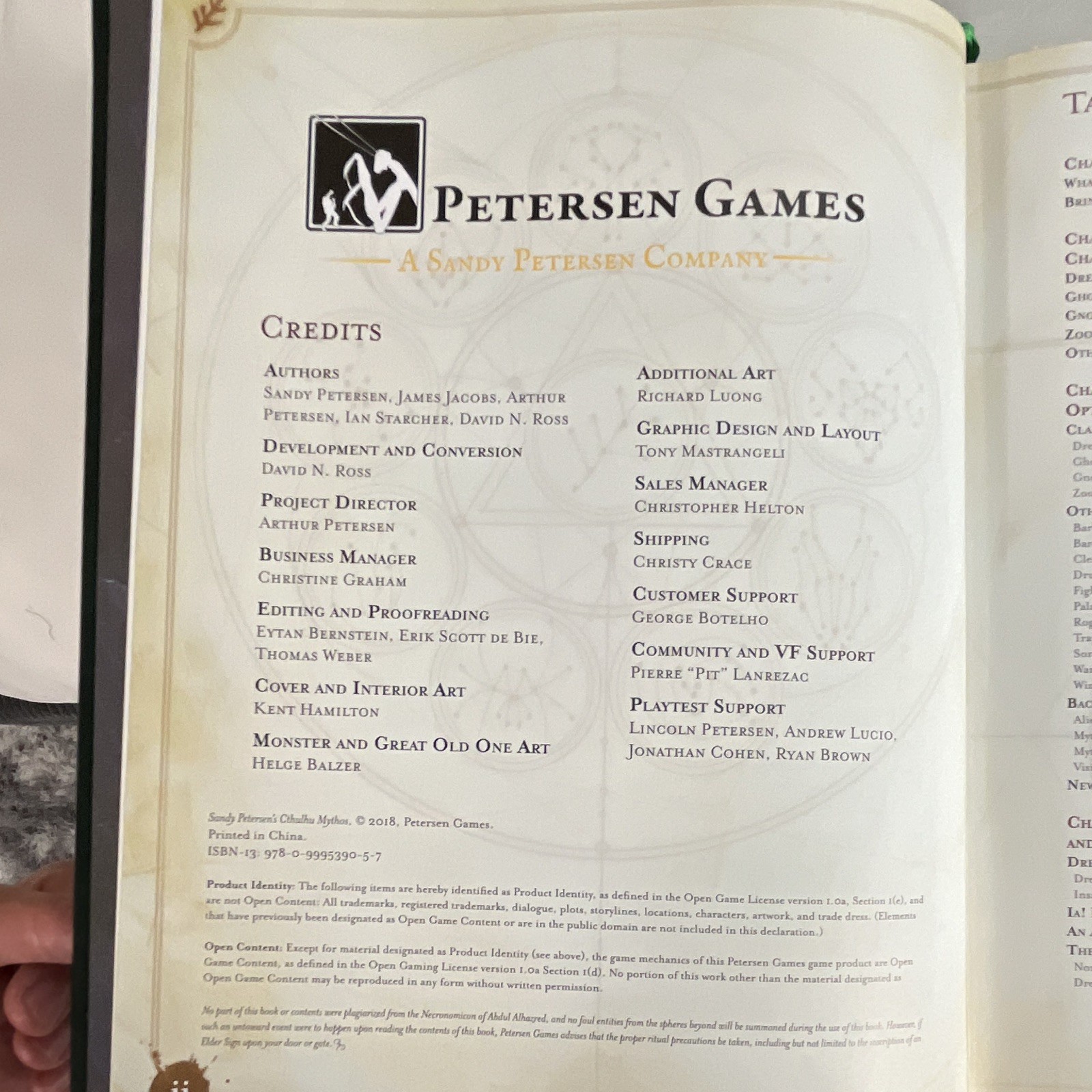 Sandy Petersen’s Cthulhu Mythos (D&D 5E) Leather Alt Cover Kickstarter 2018