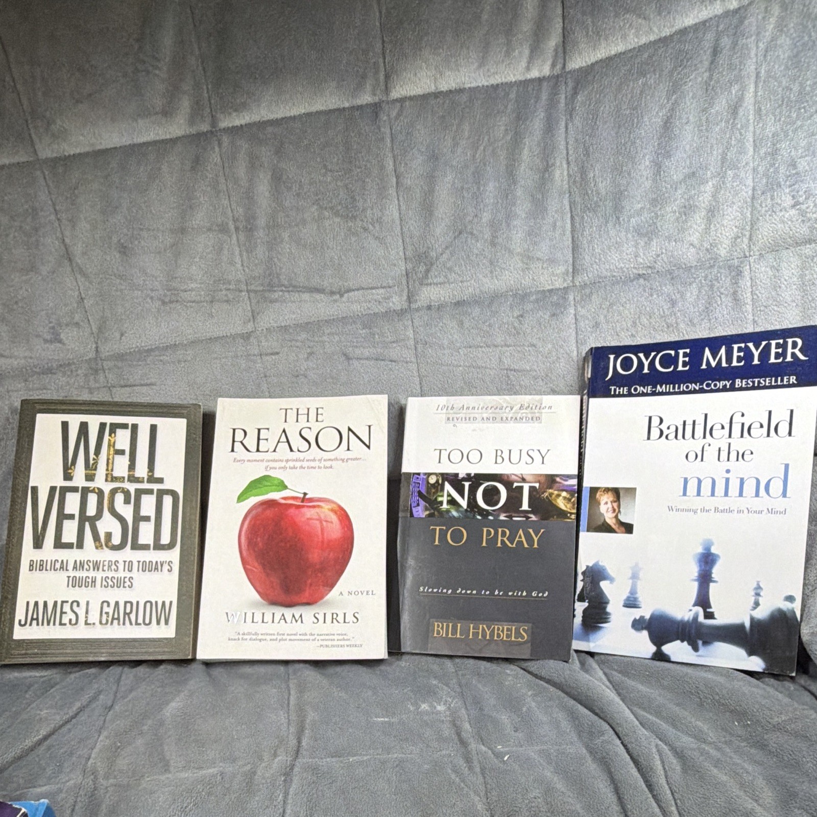 Lot of 4 Religious Books