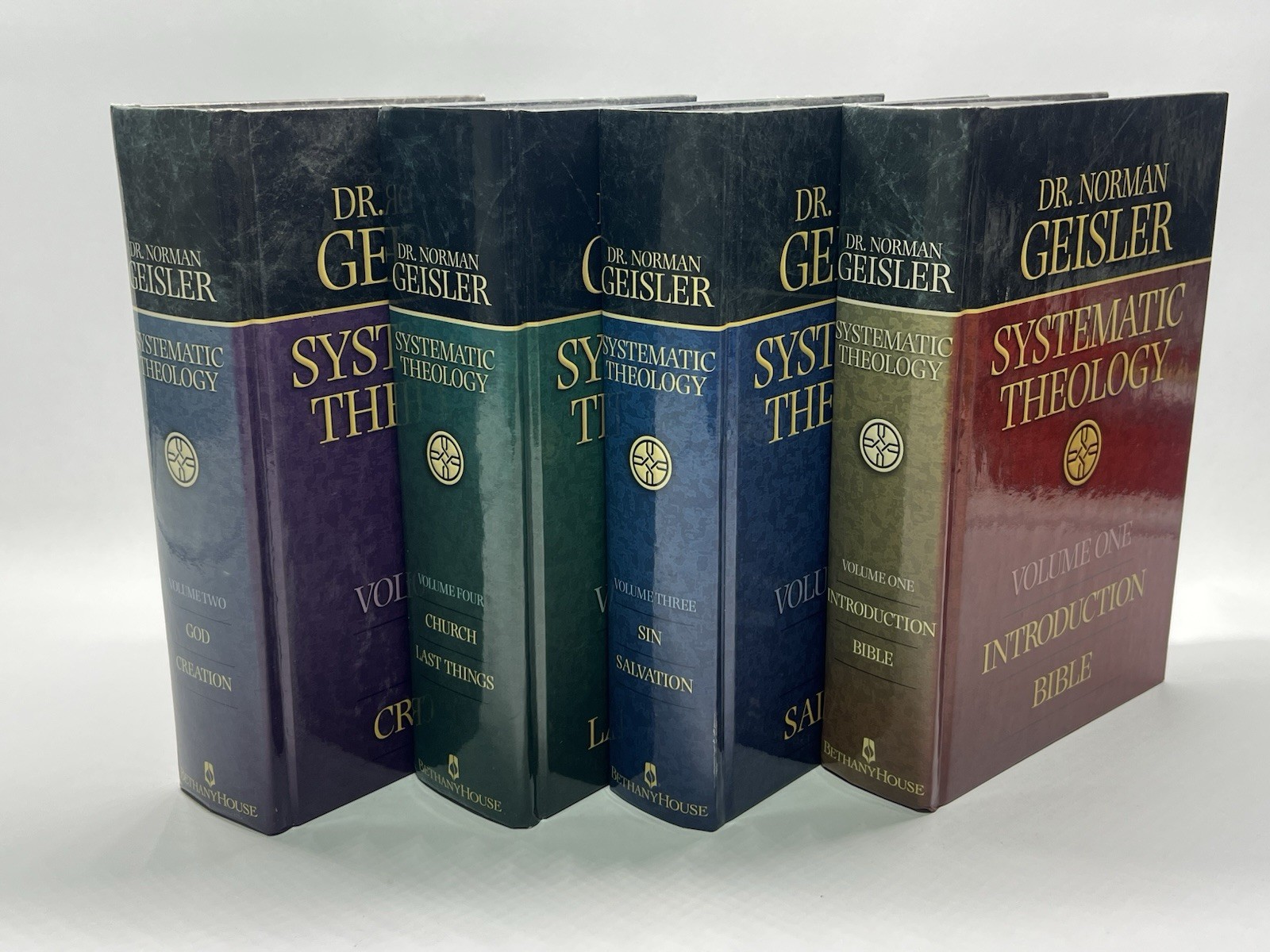 Systematic Theology: Vols. 1-4 by Dr. Norman Geisler – HC Pub. by Bethany House
