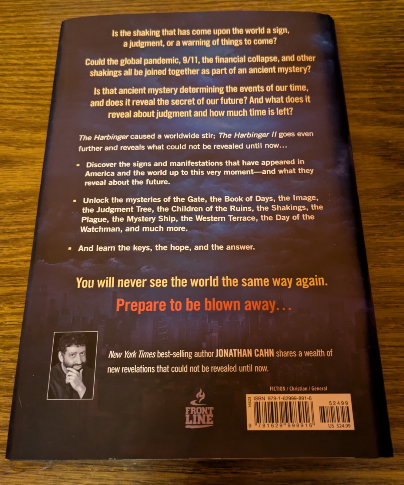 Harbinger II : The Return by Jonathan Cahn (2022, Trade Paperback)