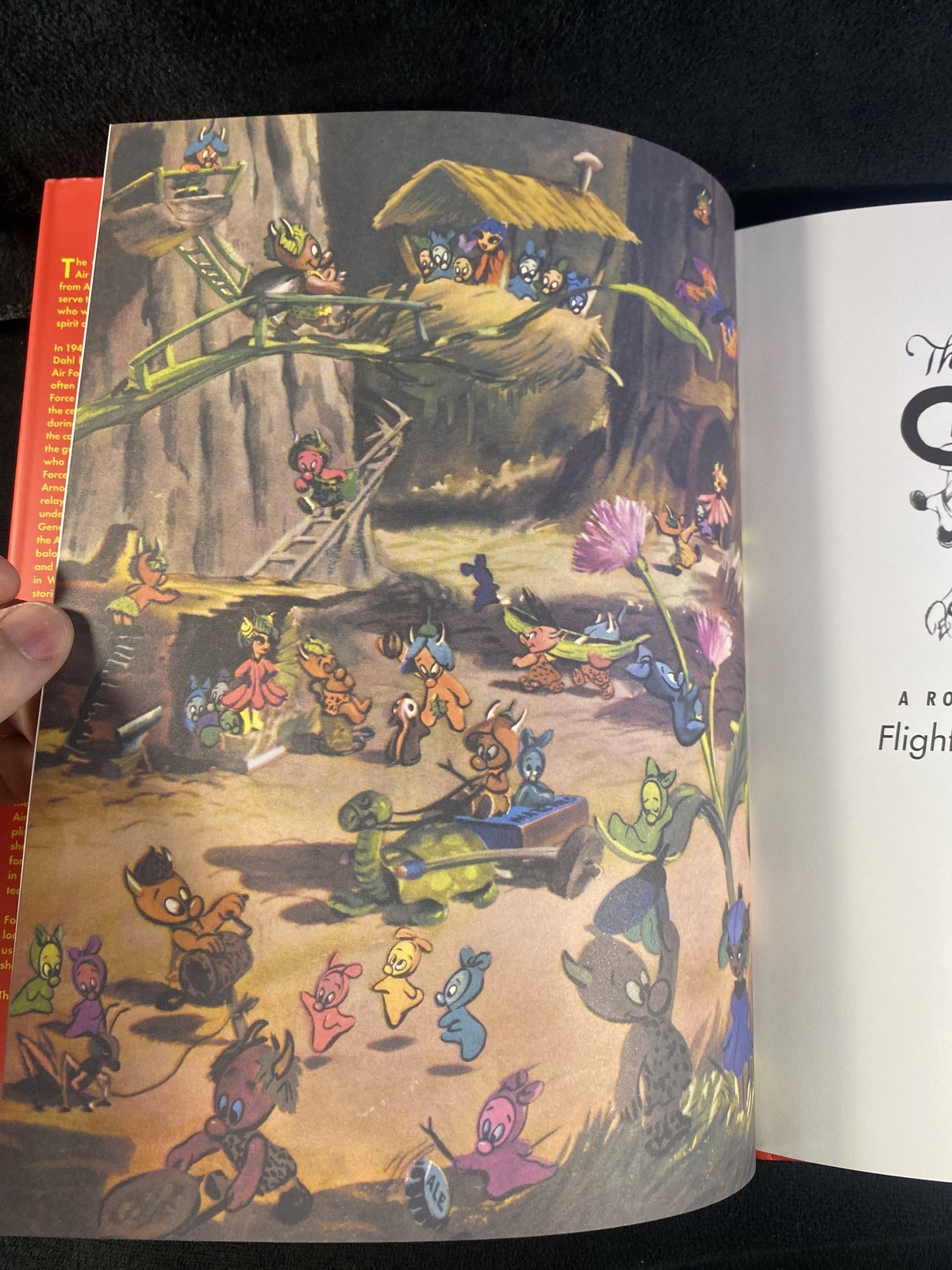 Walt Disney Roald Dahl The Gremlins Lost Production Book Hardcover First Dark