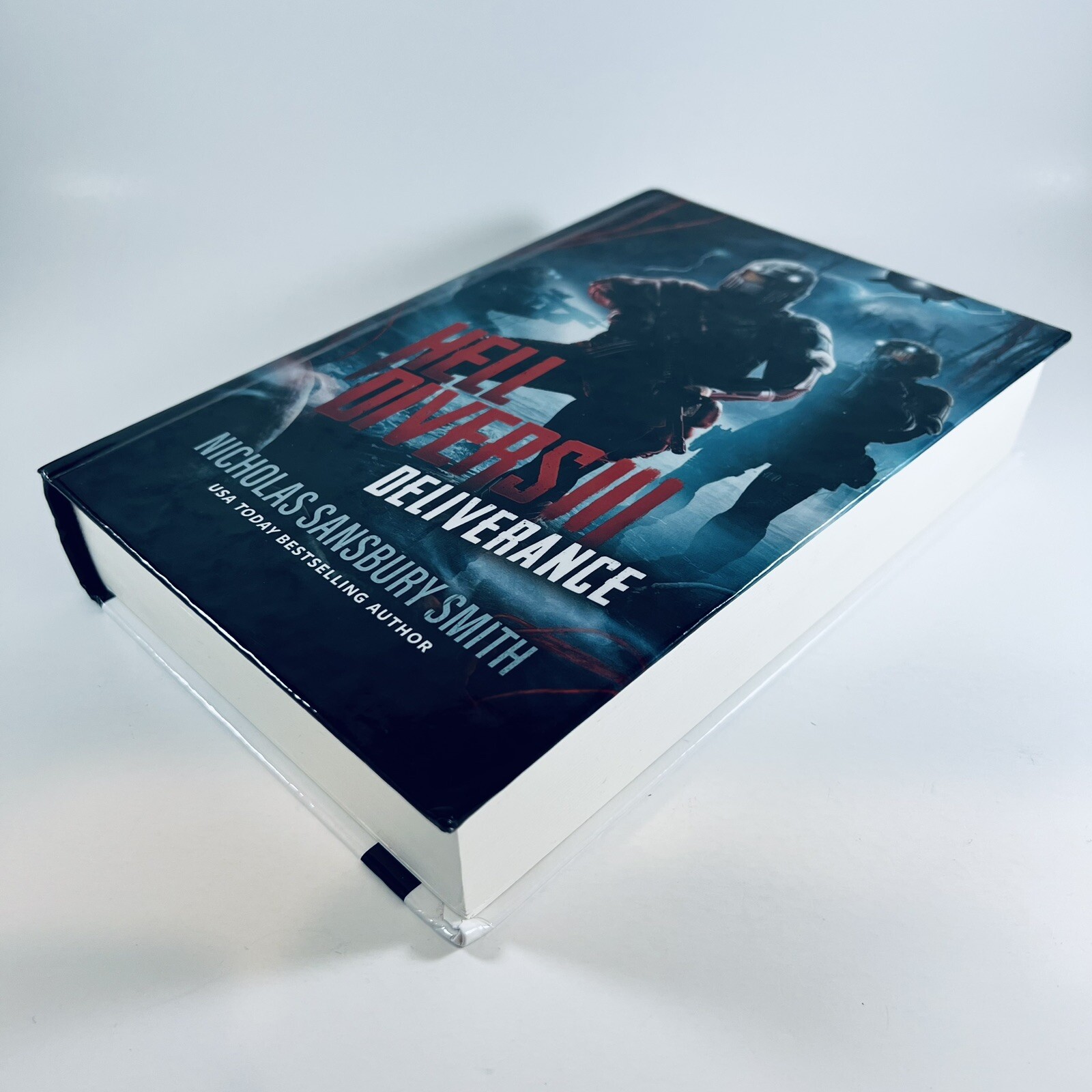 SIGNED Hell Divers III Deliverance Nicholas Sansbury Smith (HC LARGE PRINT 2021)