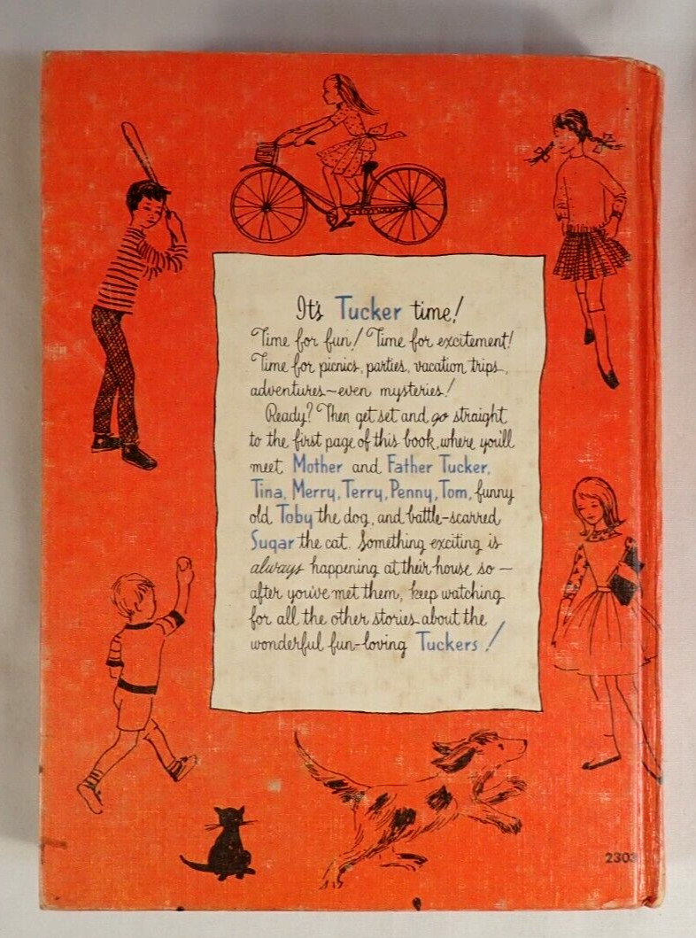 THE TUCKERS – TROUBLE ON VALLEY VIEW, JO MENDEL 1961 HARDBACK BOOK 282 PAGES