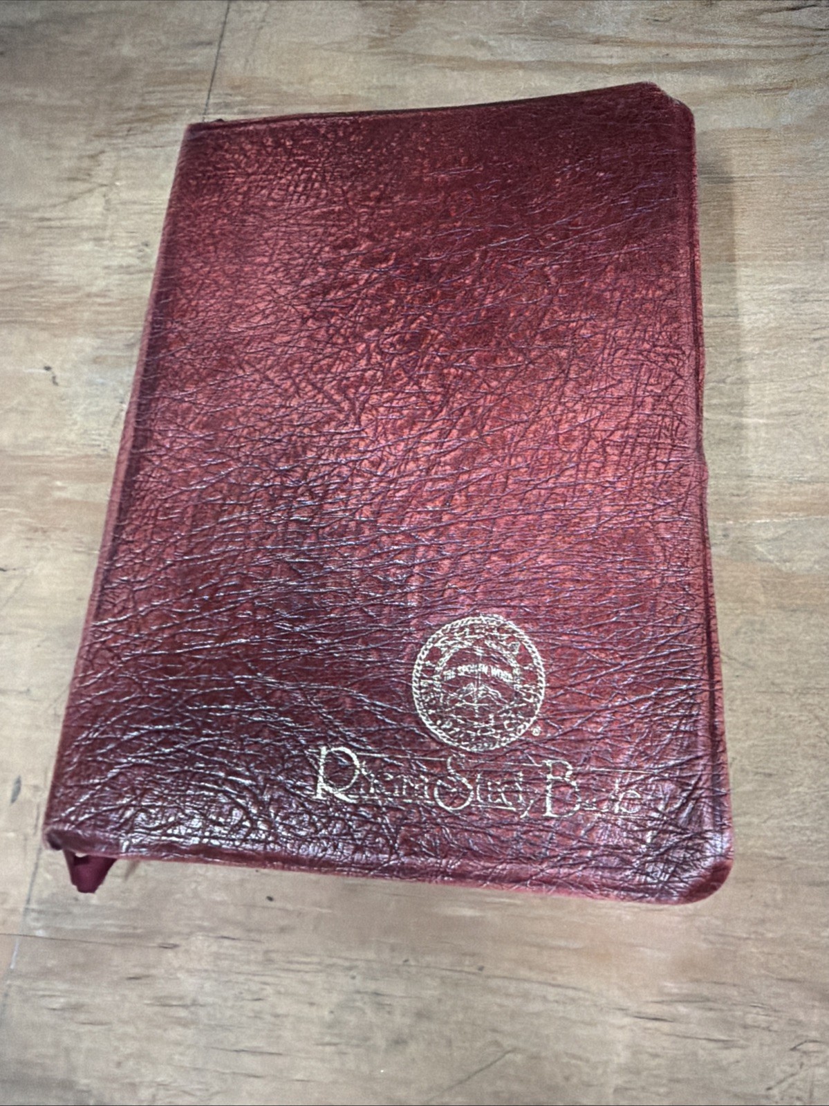 KJV LARGE PRINT Rhema Study Bible; Red GENUINE LEATHER Red Letter; Kenneth Hagin