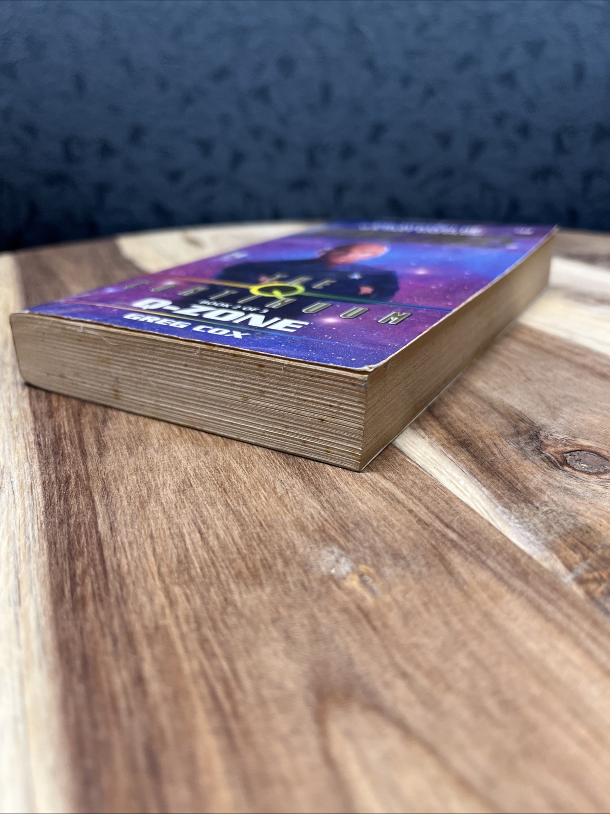 Star Trek The Next Generation Continuum Q-Zone Book 2by Greg Cox 1998 Paperback