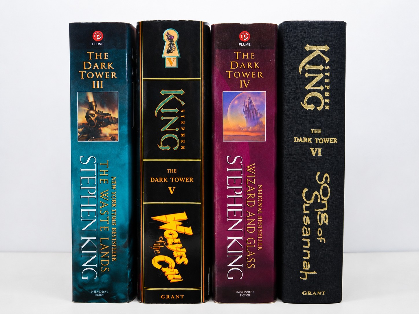 Stephen King Dark Tower Lot 4 Books III VI 1st Print Wolves Calla Song Susannah