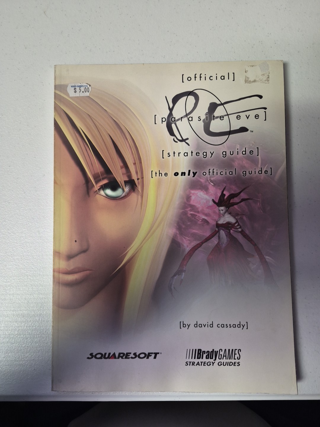 Parasite Eve : Official Strategy Guide by David Cassady (1998, Trade Paperback)