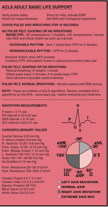 Maxwell Quick Medical Reference Book 7th Edition- Badge Size Vertical