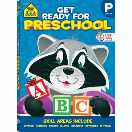 Get Ready for Preschool P Ages 3-5 by School Zone, School Zone, Brand New, Fr…