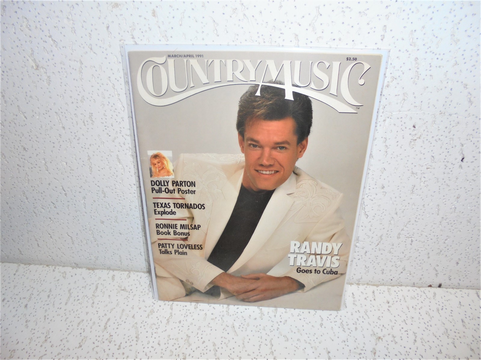 Vintage Country Music Magazine March / April 1991 Randy Travis On Cover