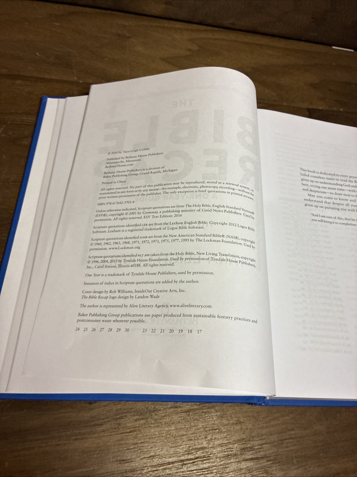 The Bible Recap: A One-Year Guide Hardcover by Tara-Leigh Cobble