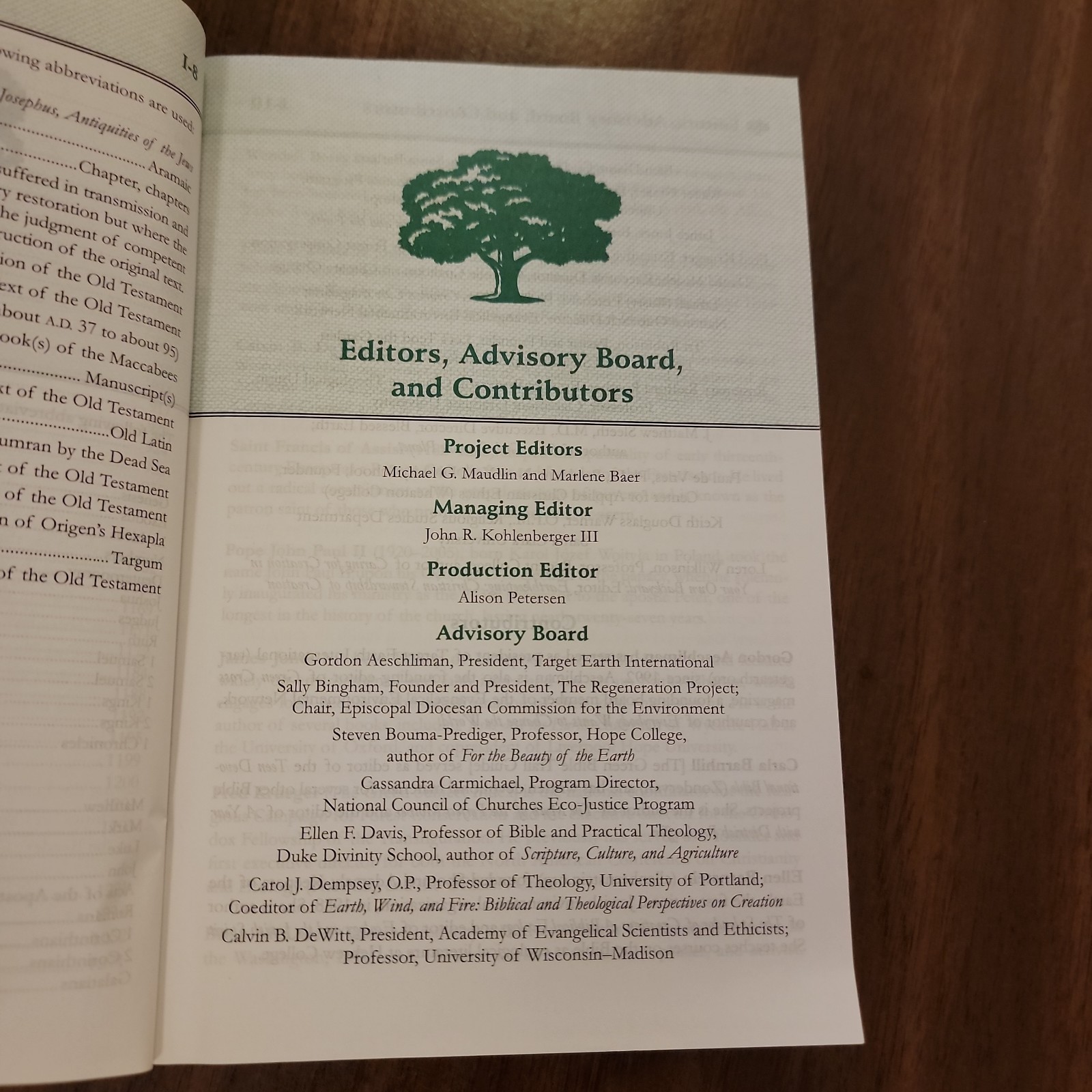 The Green Bible – Paperback NRSV Foreword By Desmond Tutu