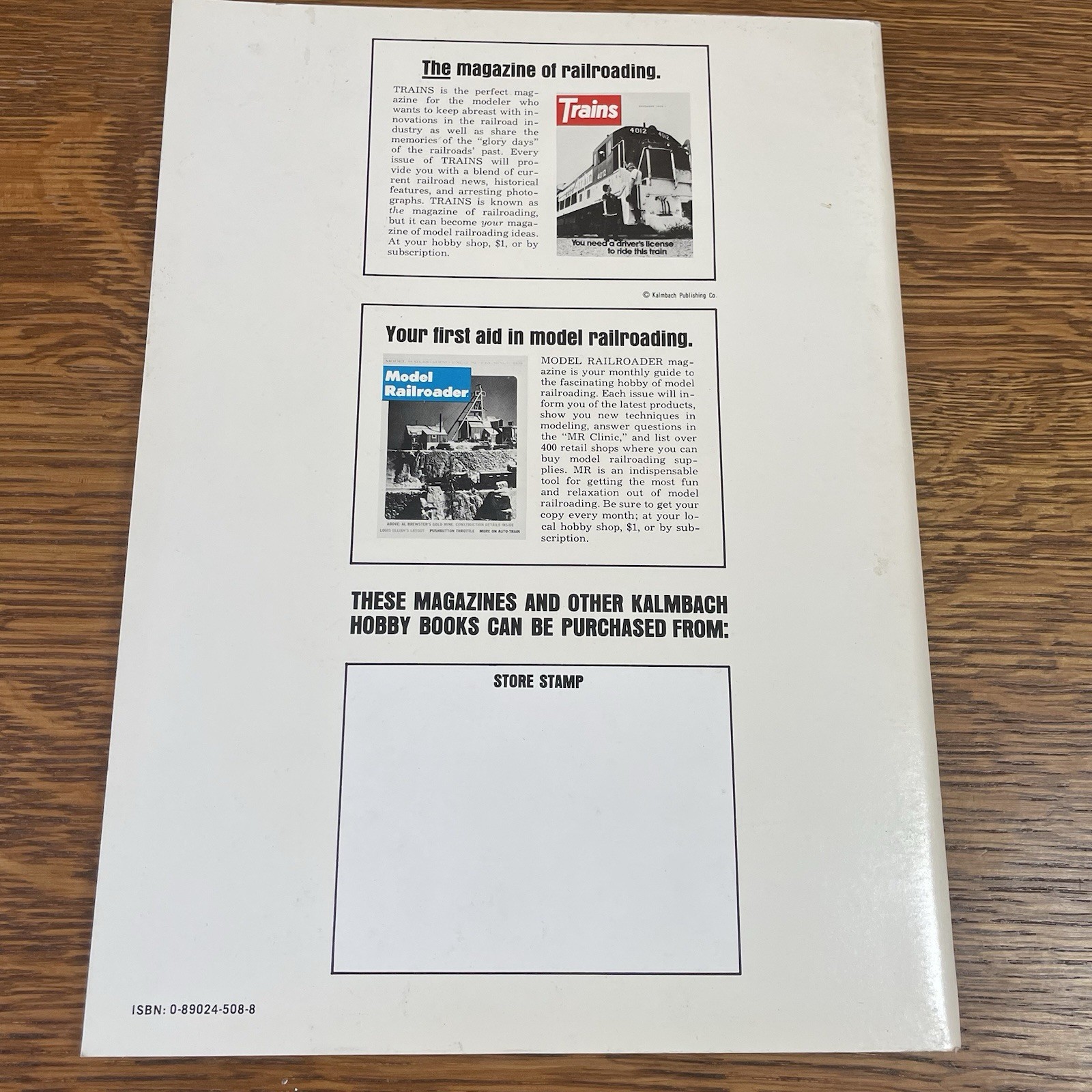 Scenery For Model Railroads by Bill McClanahan 1975 Revised Edition 12008