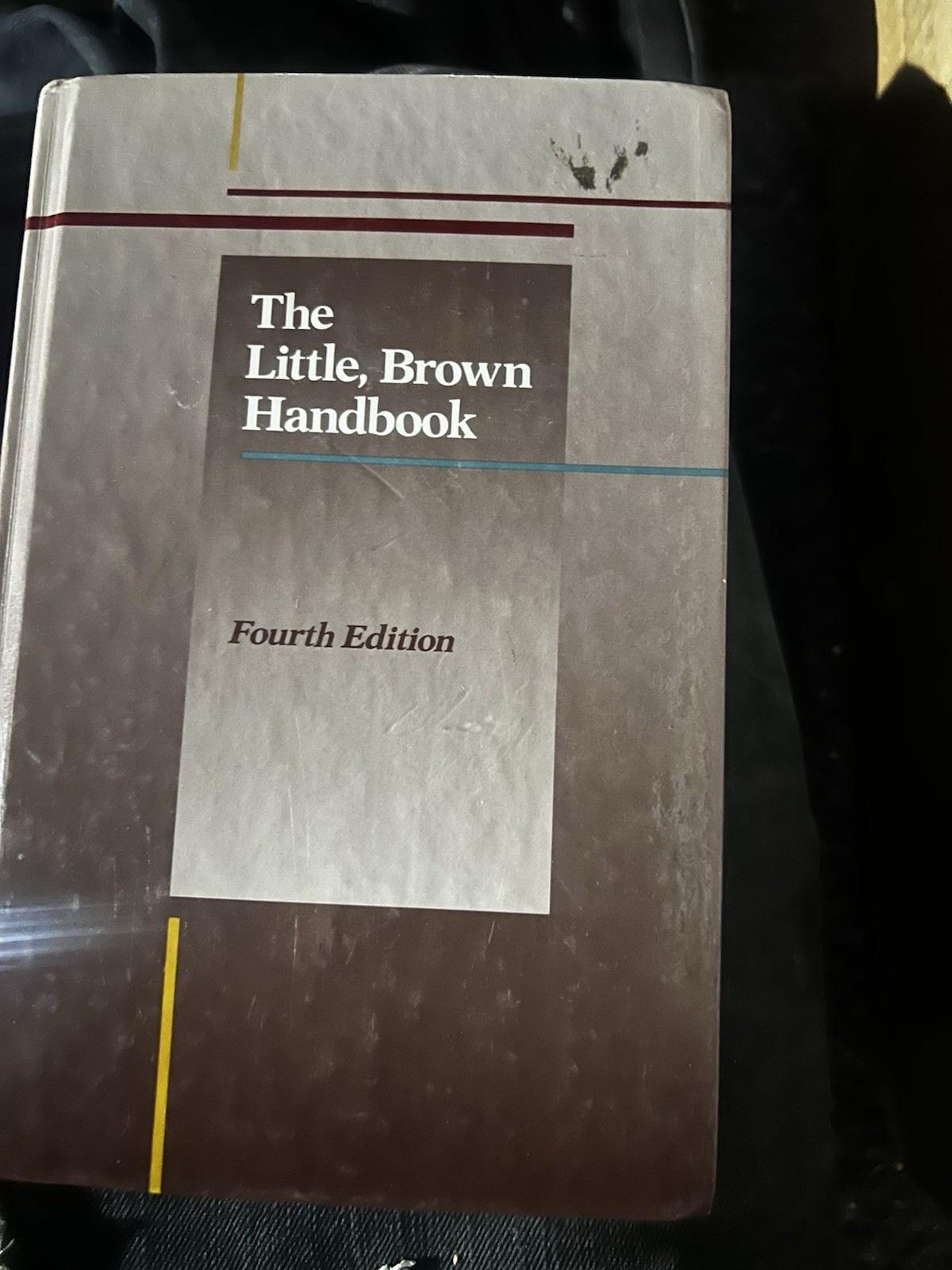 4th Edition of “The Little, Brown Handbook” by H. Ramsey Fowler