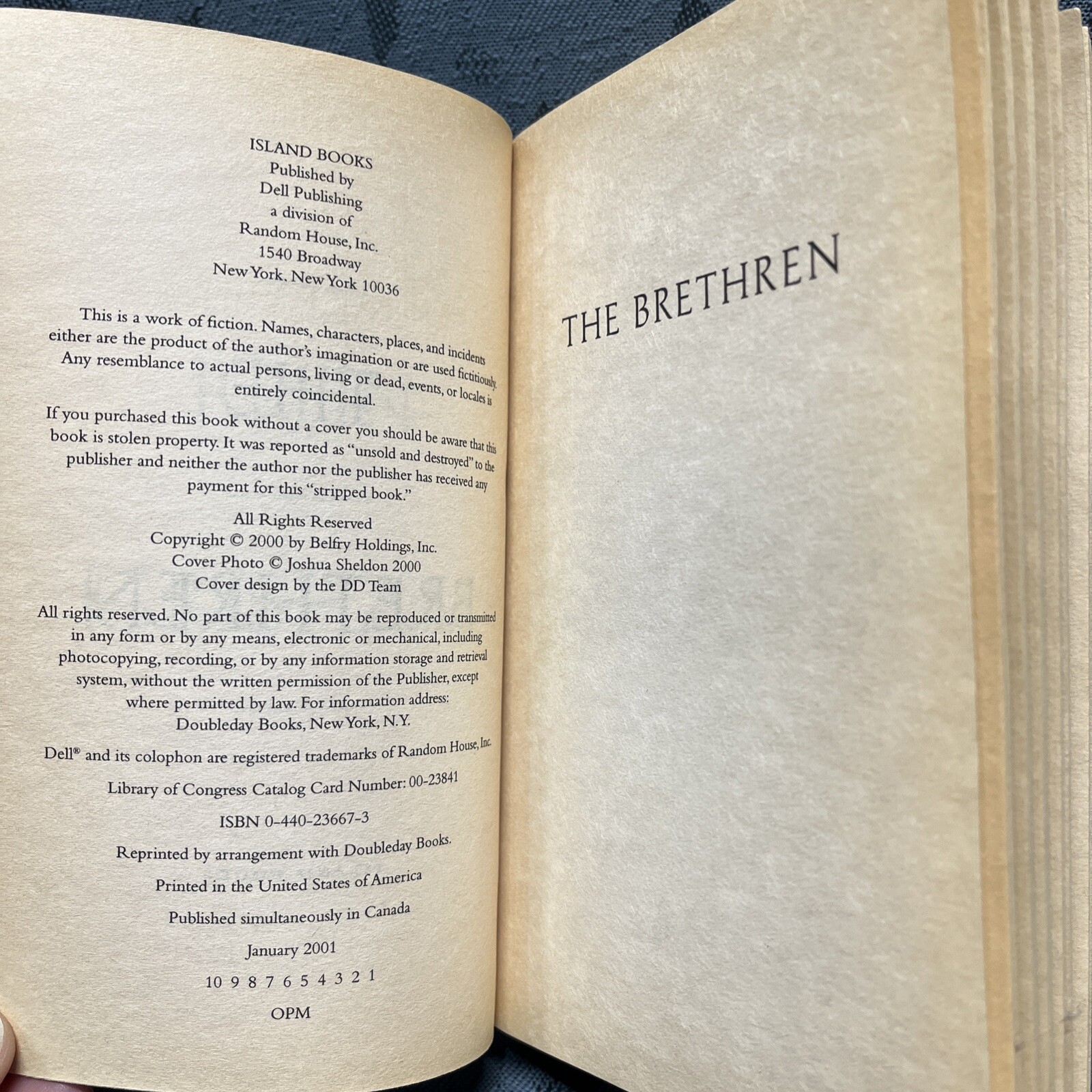 The Brethren By John Grisham Paperback