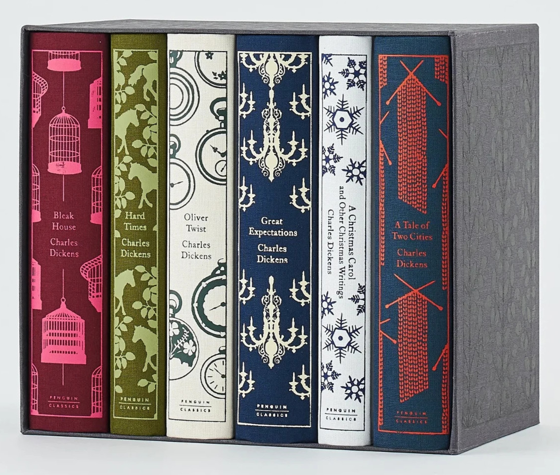 MAJOR WORKS OF CHARLES DICKENS – Penguin Clothbound Classics 6 BOOKS GIFT SET