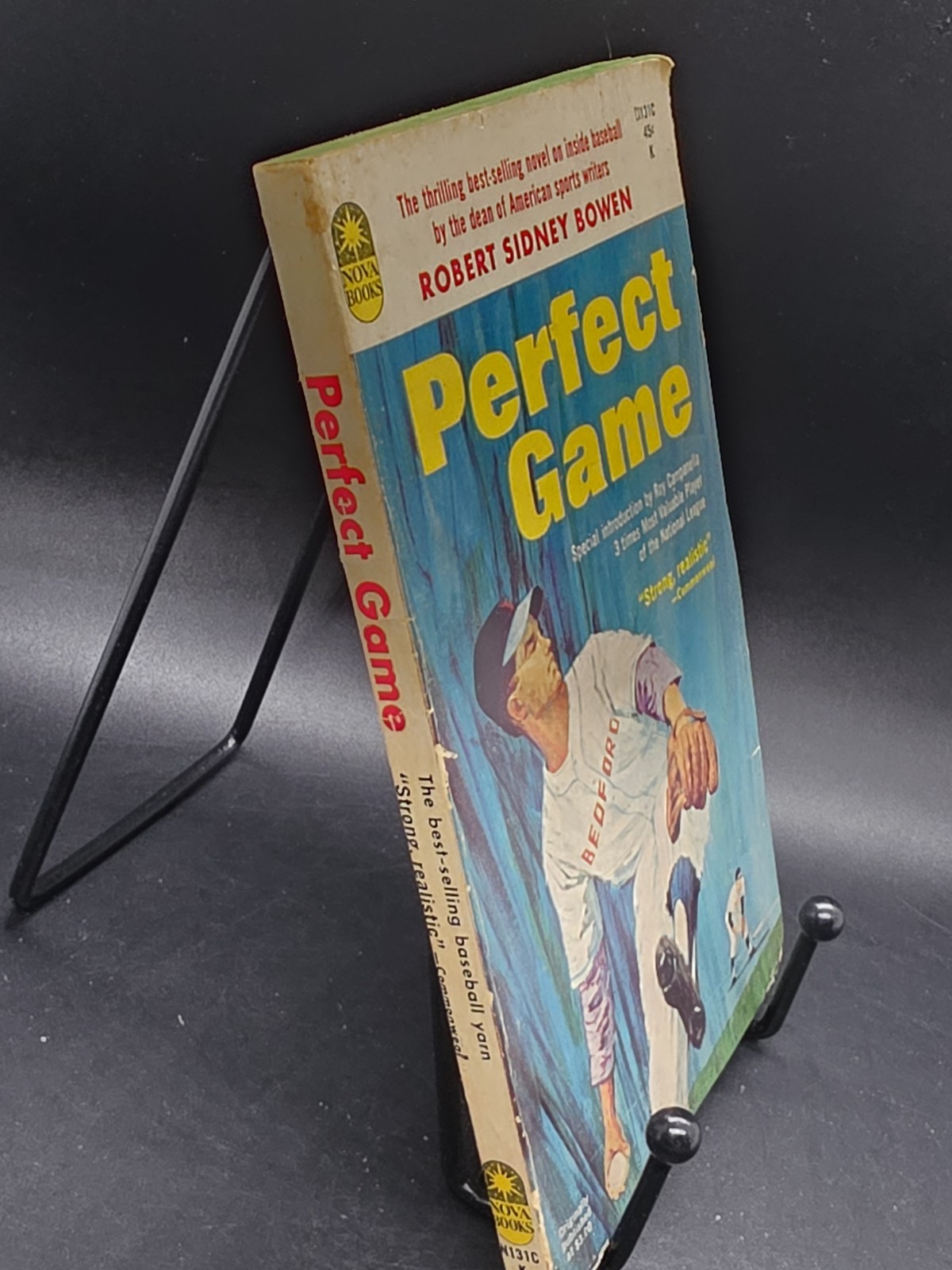Perfect Game Nova Books 1965 Robert Sidney Bowen Paperback Baseball