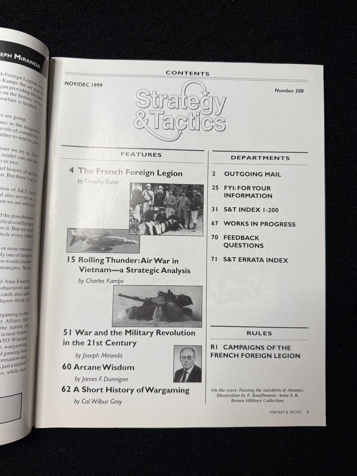 Strategy & Tactics #200 Nov 1999 French Foreign Legion Vietnam Rolling Thunder