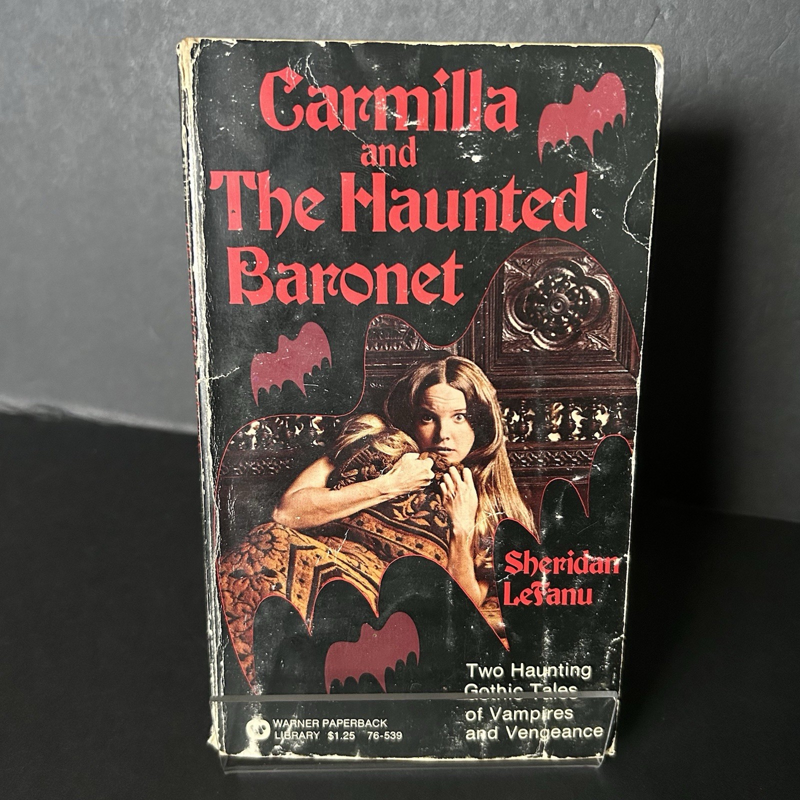 Carmilla &The Haunted Baronet by Sheridan LeFanu 1974 Warner Books OOP Paperback