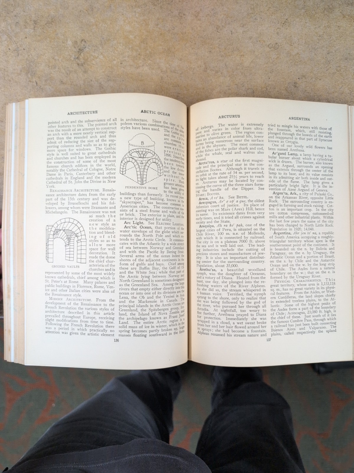 American Reference Library Encyclopedic 10 Volume dark green Cover 1924