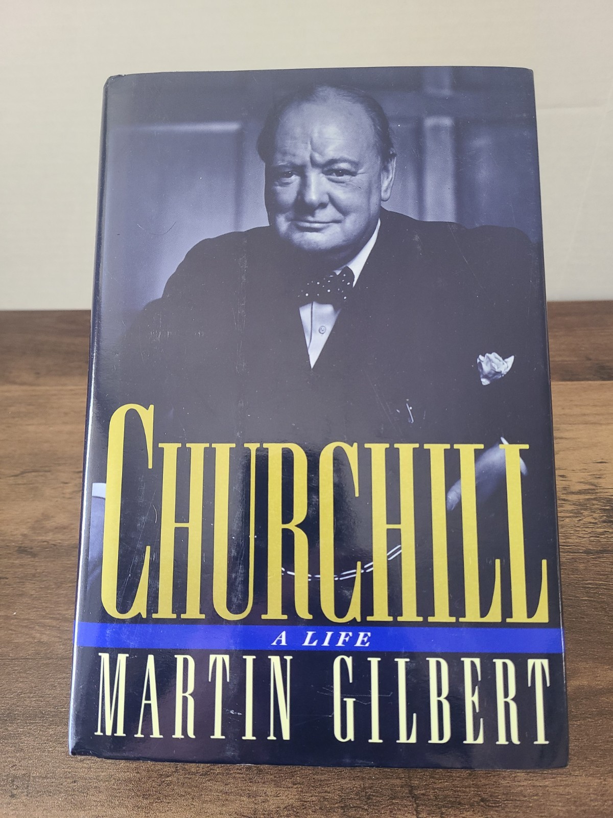 RARE 1ST EDITION! Churchill: A Life by Martin Gilbert (1991) FINE HC w/JACKET!