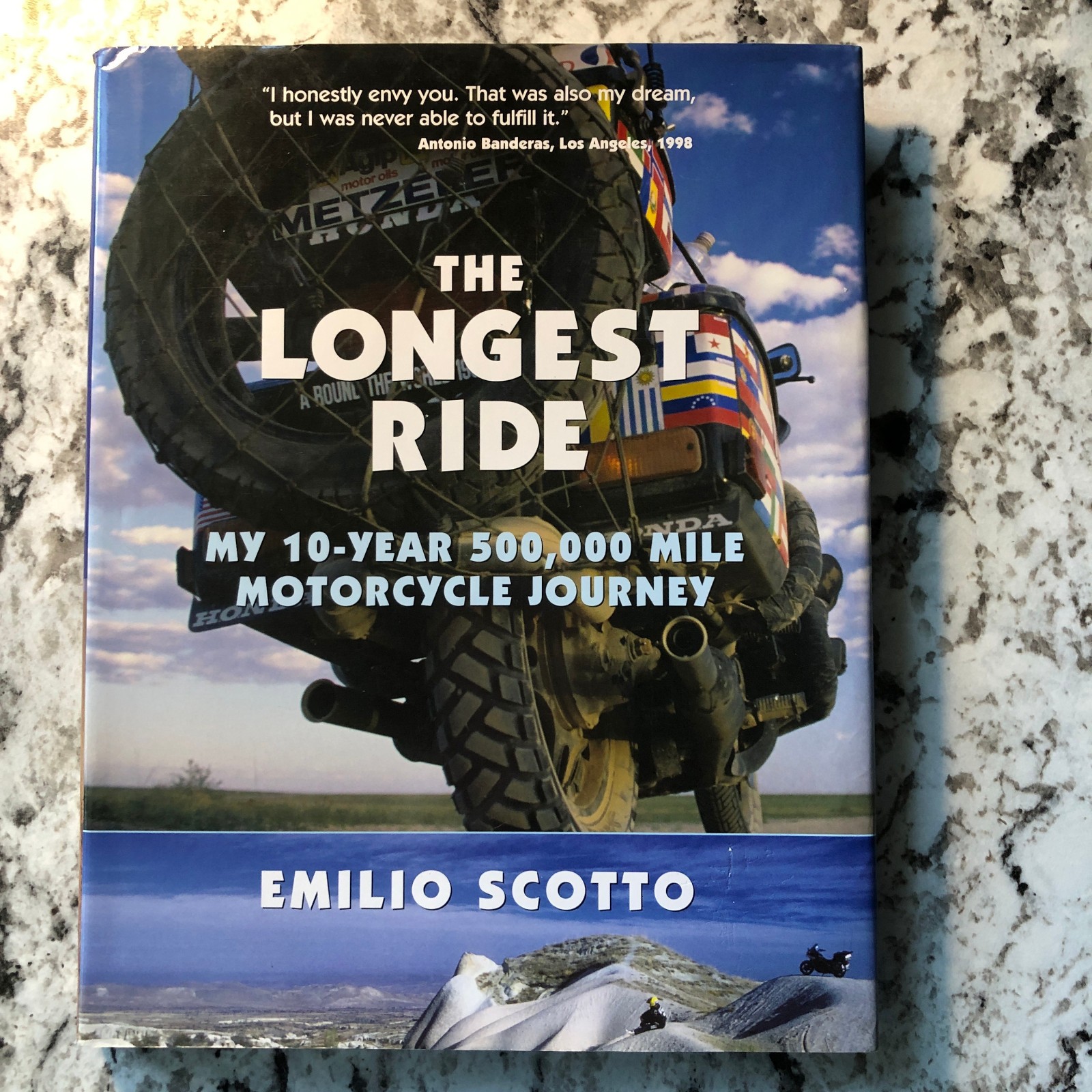 Nearly New Hardcover 2007 First Edition “The Longest Ride” by Emilio Scotto