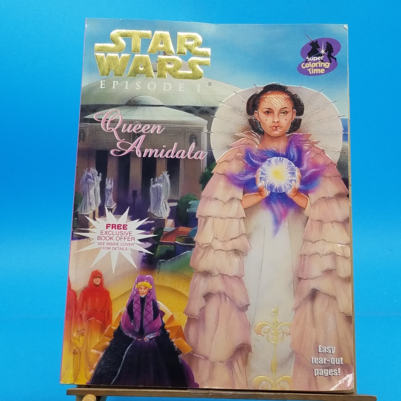 STAR WARS: Queen Amidala’s Royal Coloring & Storybook 2000 Episode 1 – 40 Pages