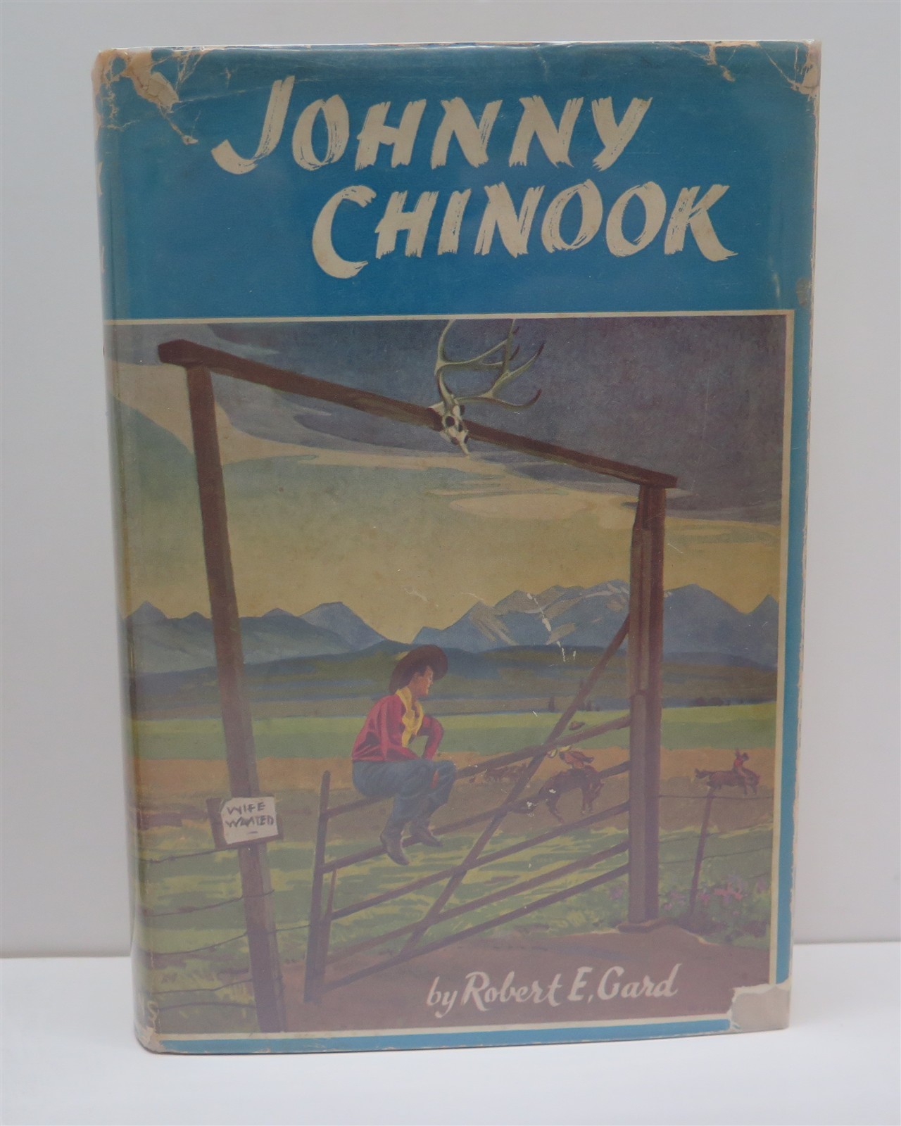 Robert Gard “Johnny Chinook” SIGNED 1st edition HCDJ 1945 Canada
