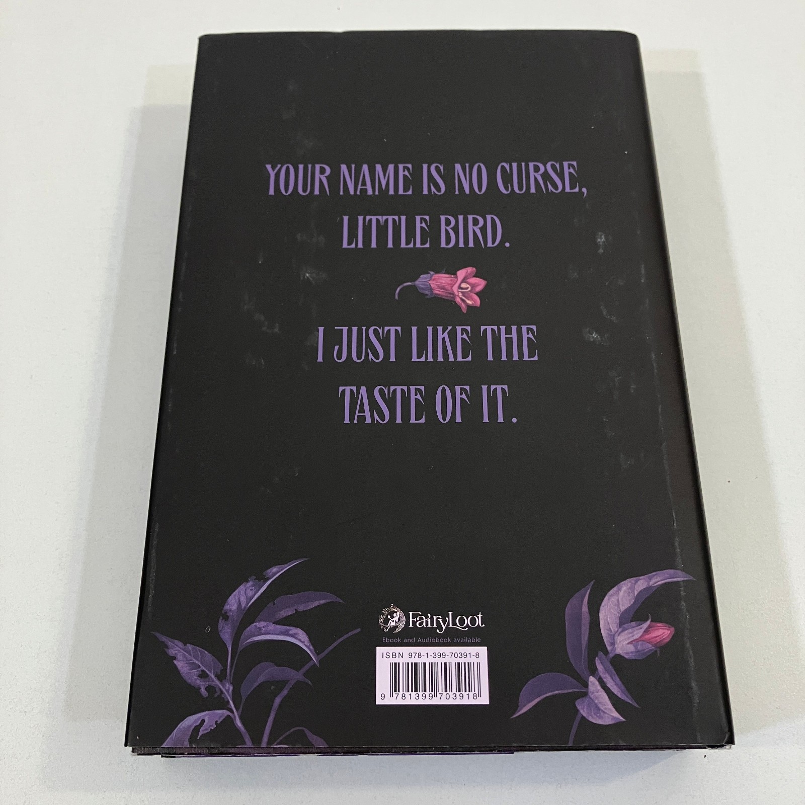 Belladonna Adalyn Grace SIGNED FairyLoot Edition Romantasy 2022 HCDJ Romance