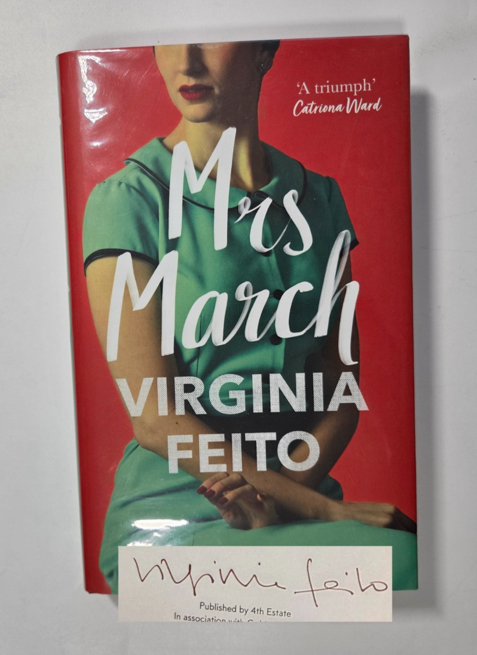 SIGNED LIMITED 1st/1st Mrs March | Virginia Feito | #764/1500 | HC 2021