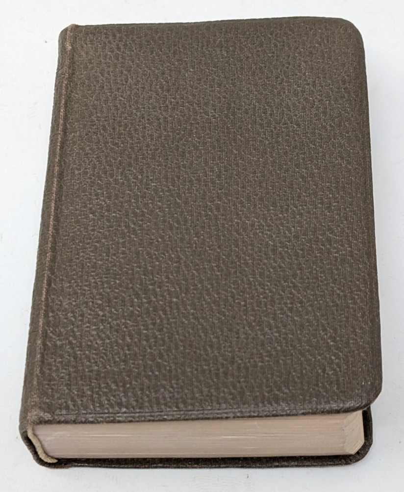 Vintage 1940s Miniature Holy Bible KJV Oxford Ruby 32mo Pocket Bible 40s