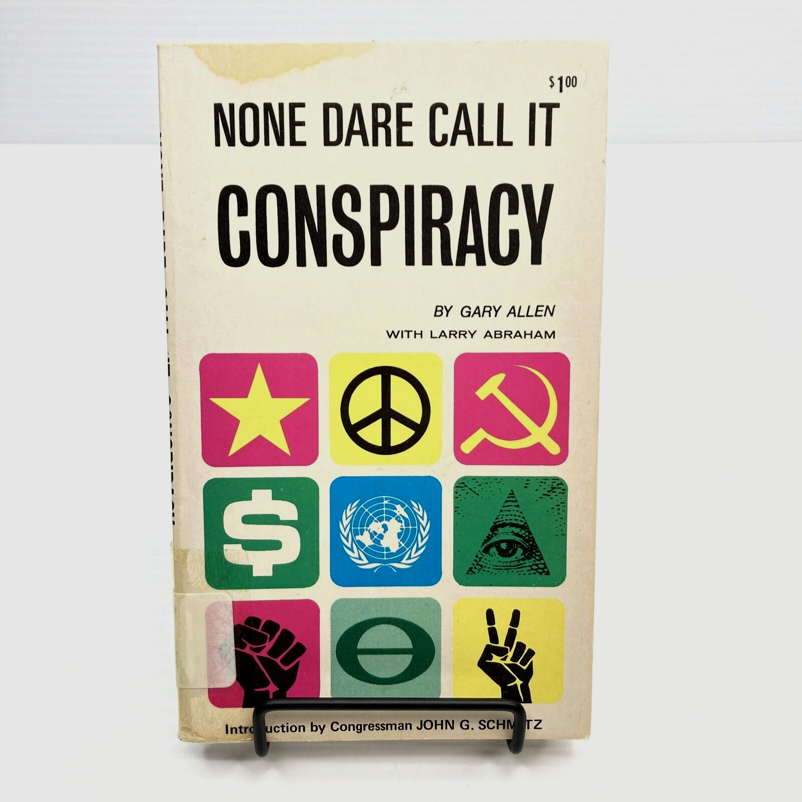 None Dare Call it Conspiracy Gary Allen Ex-Library PB Concord Press