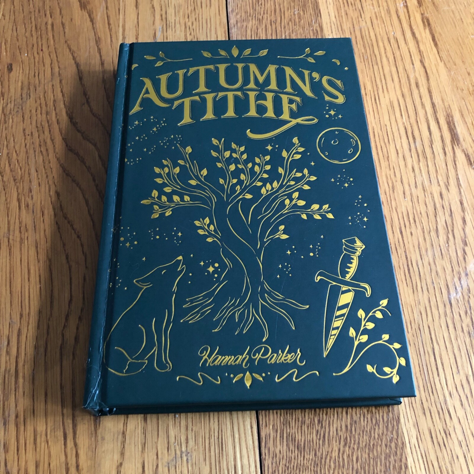 Autumn’s Tithe by Hannah Parker Hardcover 2021 SIGNED