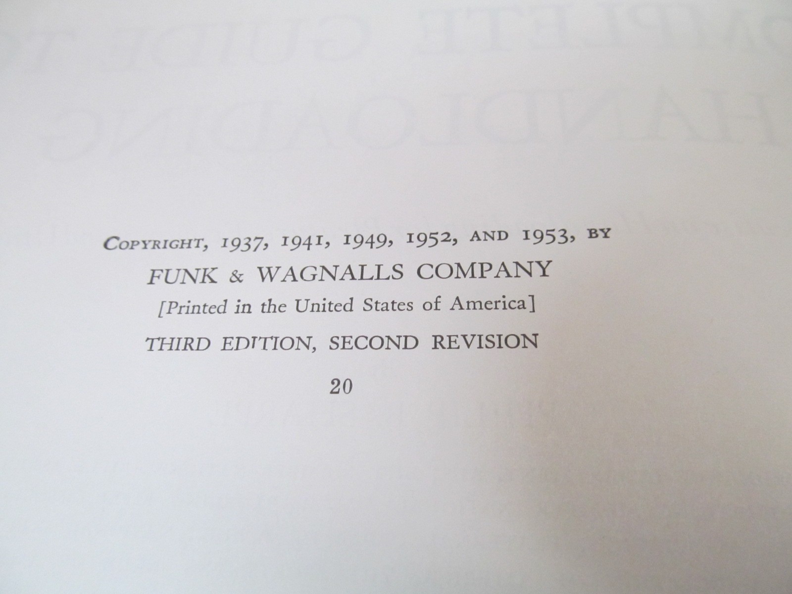 Complete Guide to Handloading 1953 3rd Ed, 2nd Revision w/Supplement-Phil Sharpe