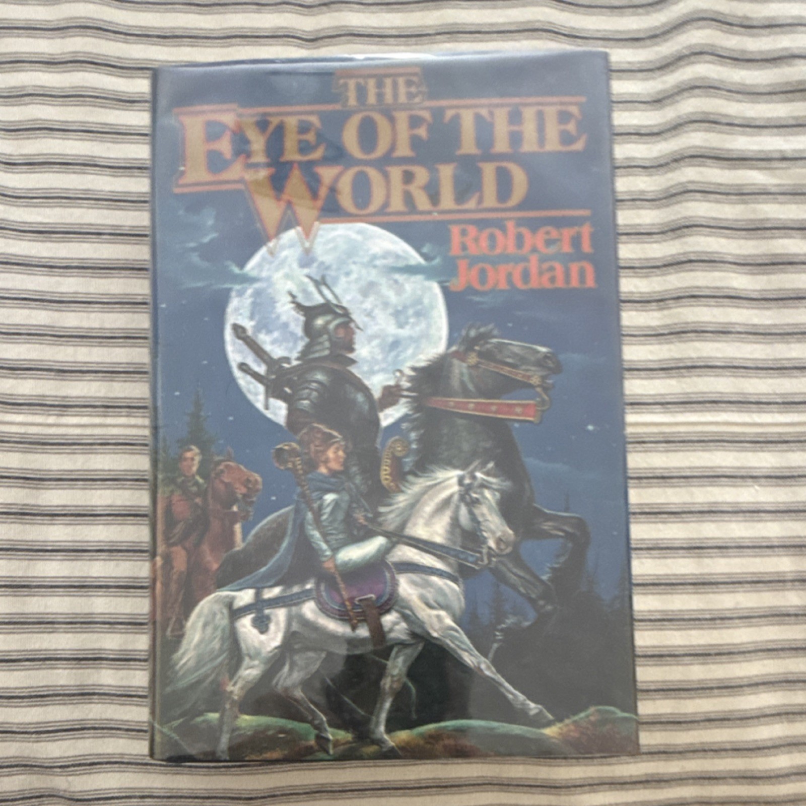 Robert Jordan The Eye of the World Signed First Edition Hardcover Tor Wheel of …