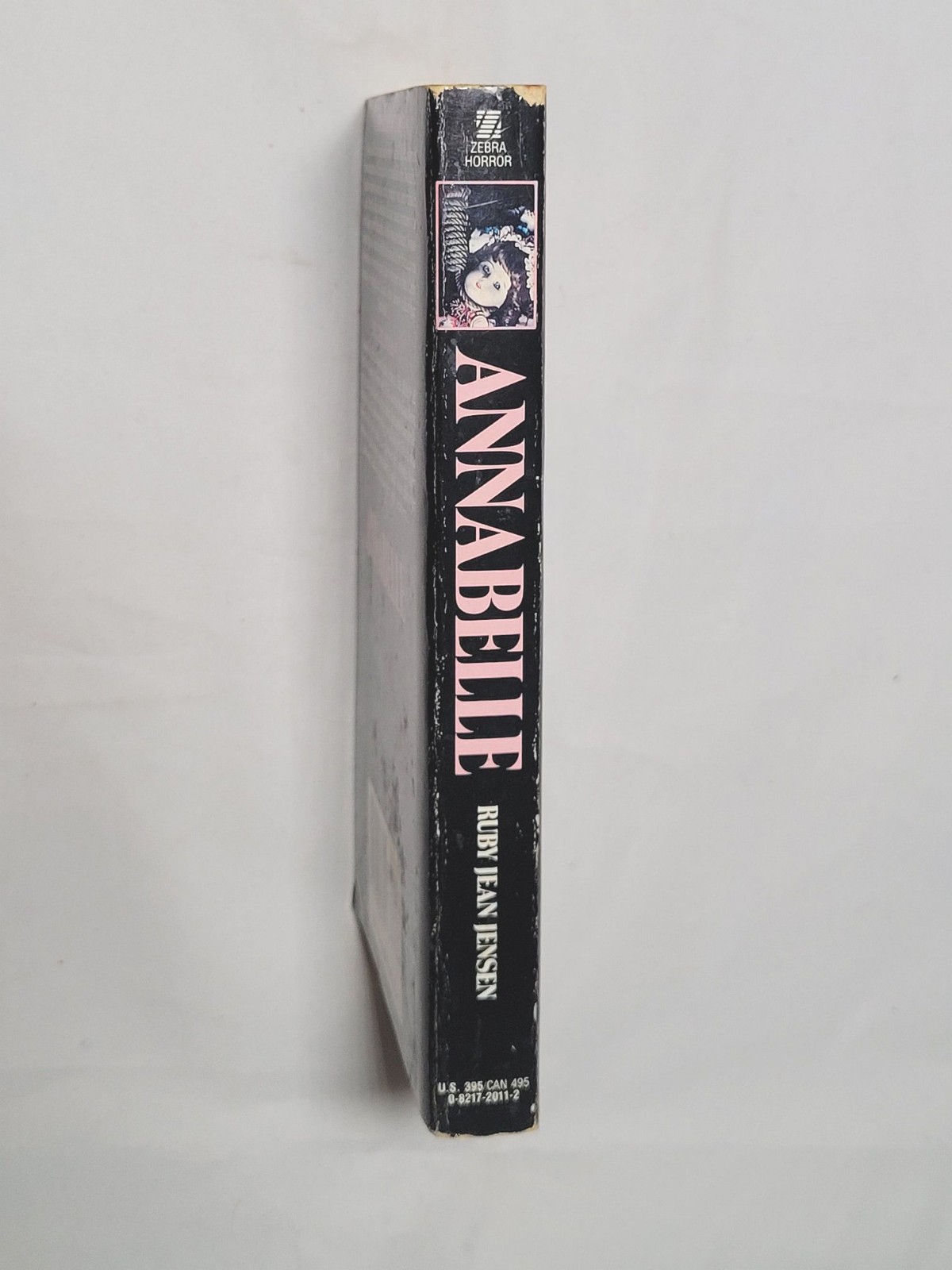 RUBY JEAN JENSEN ZEBRA PAPERBACK – Annabelle 1987 (Paperbacks From Hell)