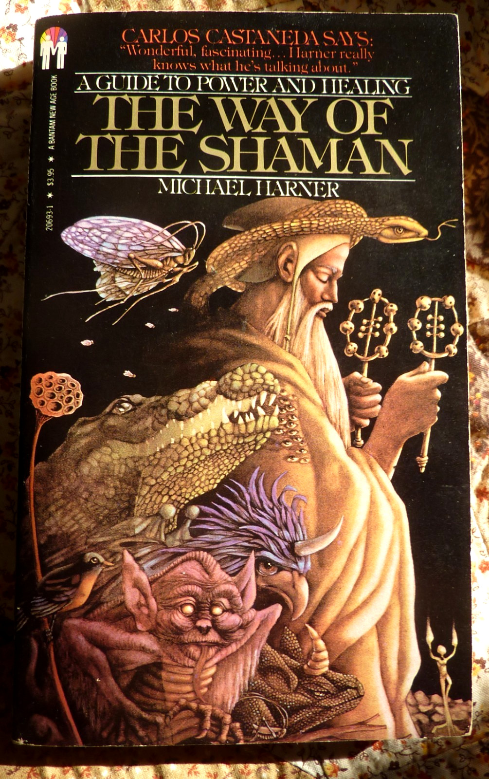 The Way of The Shaman by Michael Harner, Bantam Books 1982, vintage paperback