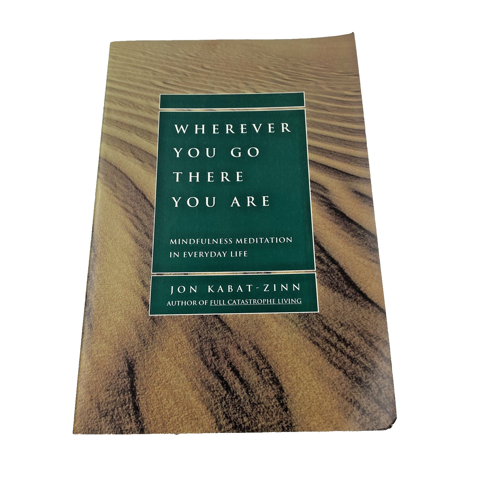 Wherever You Go There You Are Jon Kabat-Zinn Mindfulness Meditation Book Softcov