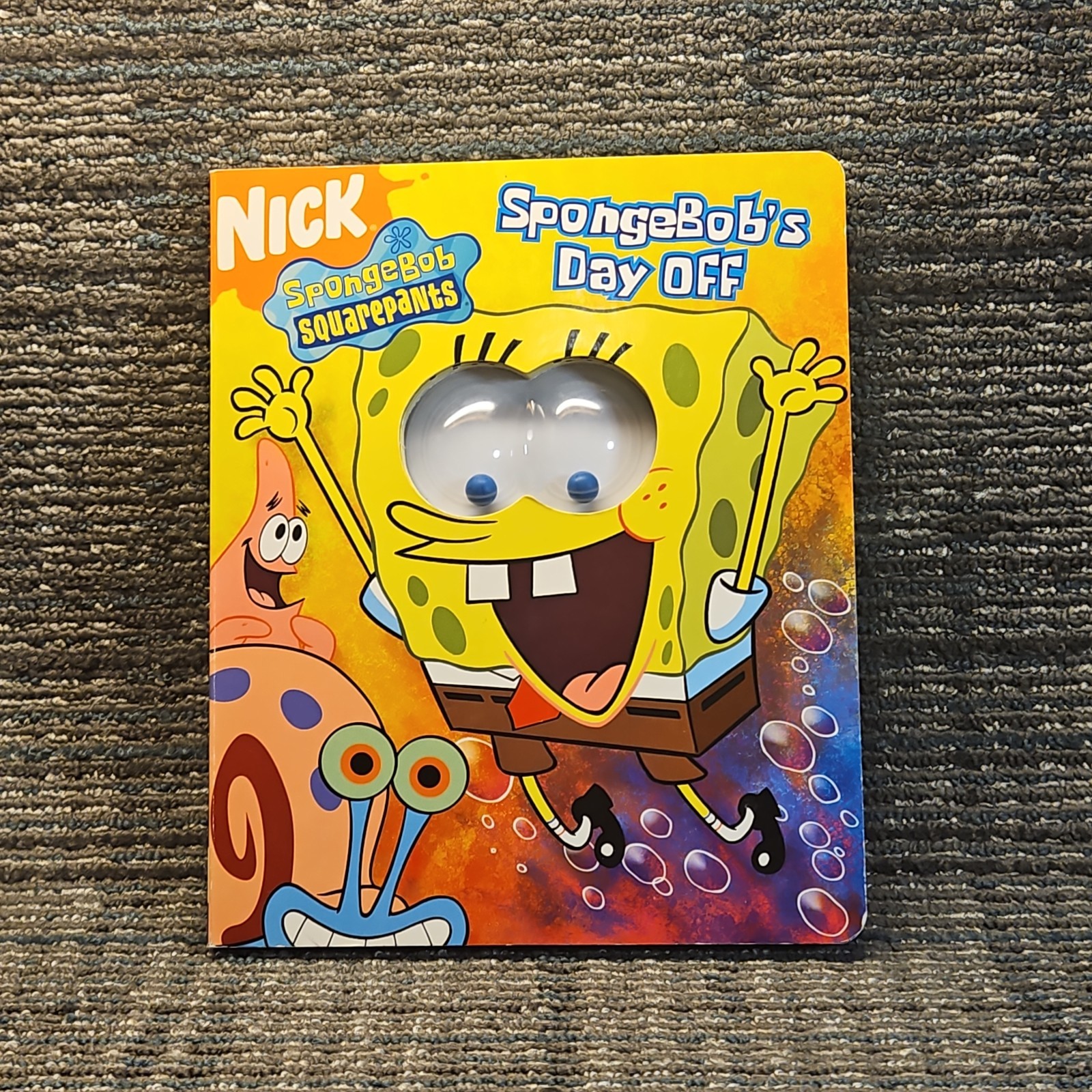 SpongeBob’s Day Off by Ruth Koeppel (2004, Children’s Board Books)