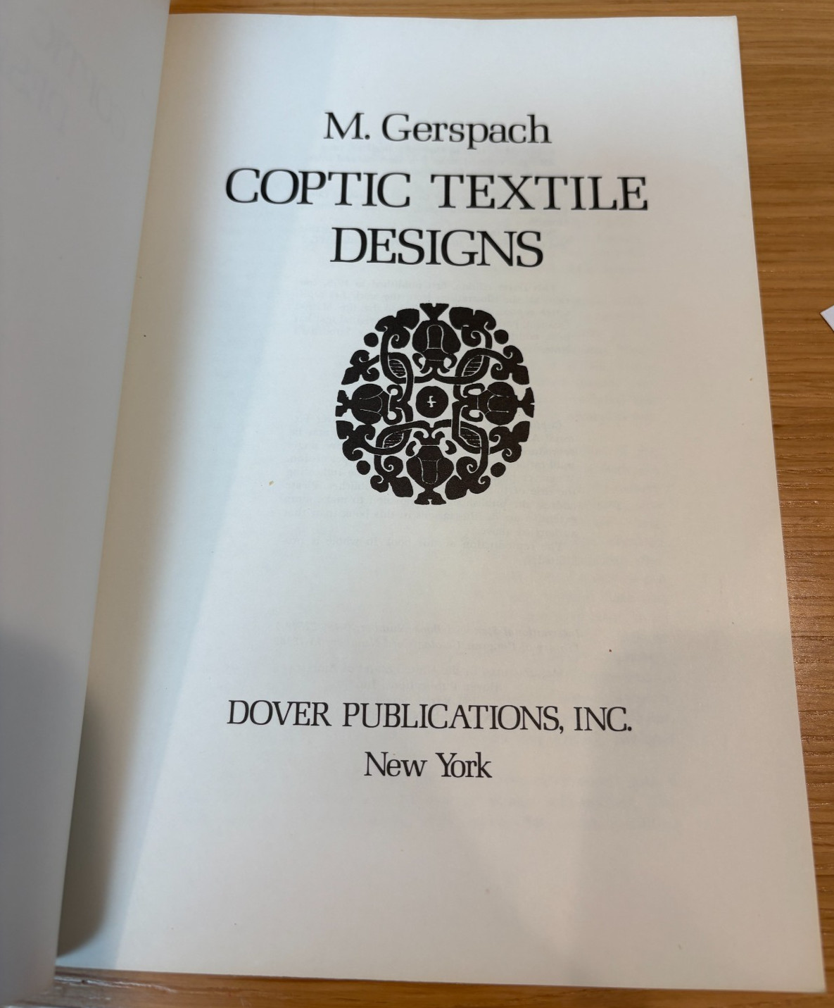 COPTIC TEXTILE DESIGNS 153 Egyptian Designs from the Early Christian Era
