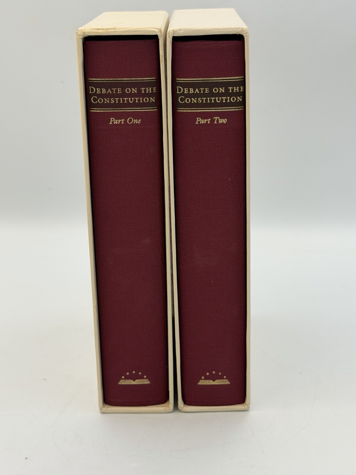 Debate On The Constitution Part One & Two Library Of America HC Slipcase Set