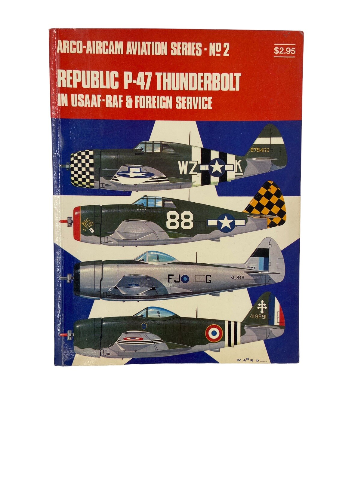 Arco-Aircam Aviation Series, No. 2 REPUBLIC P-47 magazine