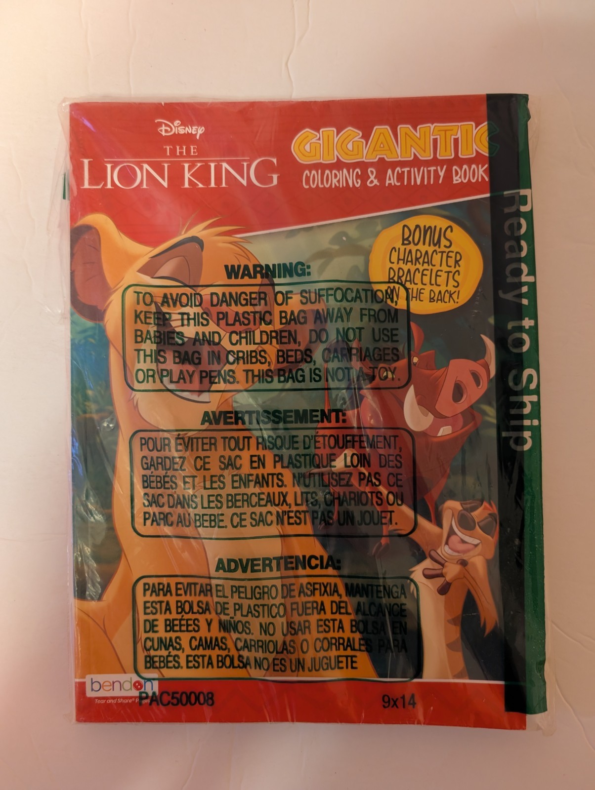 Disney Lion King Coloring Book and Color Activity Book 240 Pages NIP