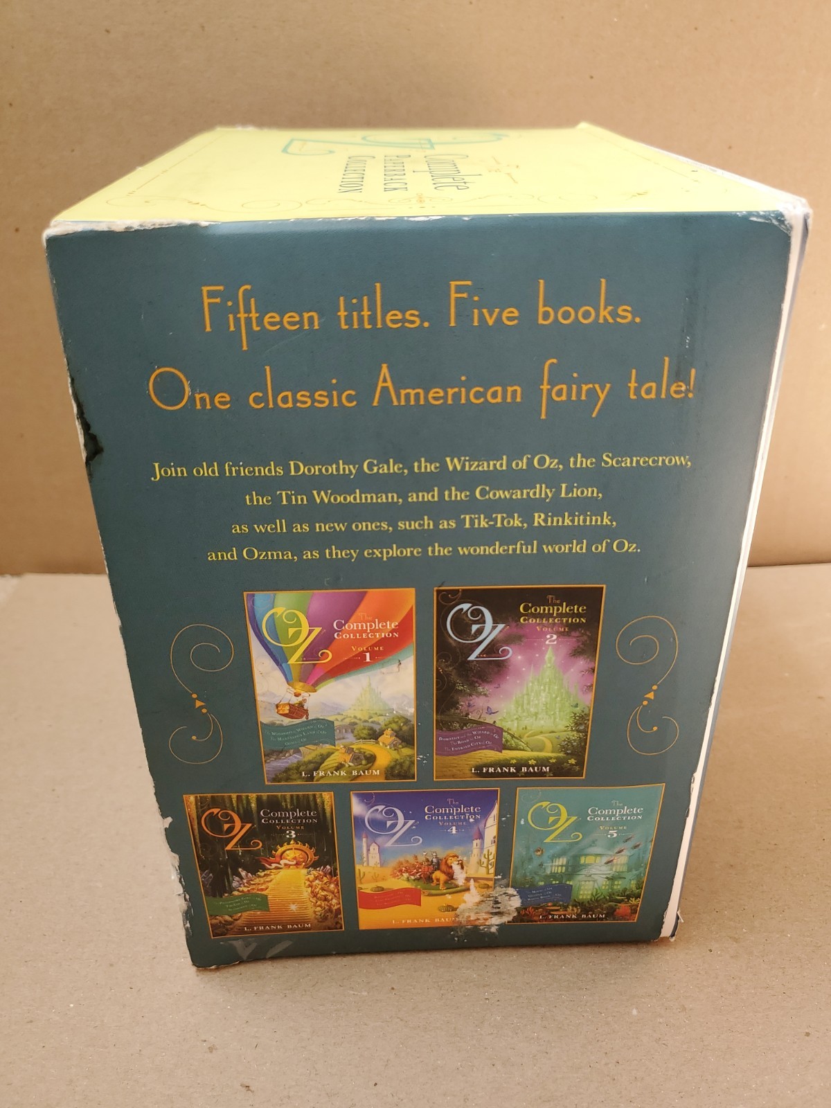 Oz, the Complete Paperback Collection Volume 1-5 L Frank Baum