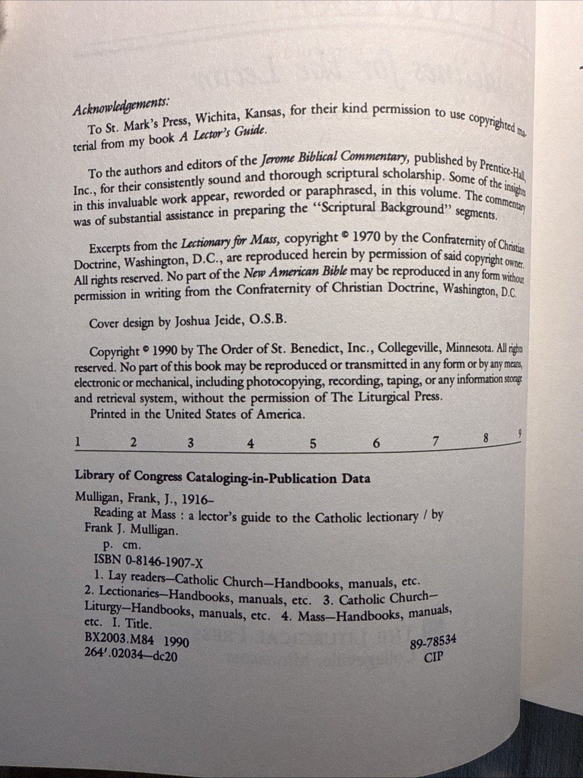 Reading at Mass : Guidelines for the Lector by Frank Mulligan (1989, Trade…